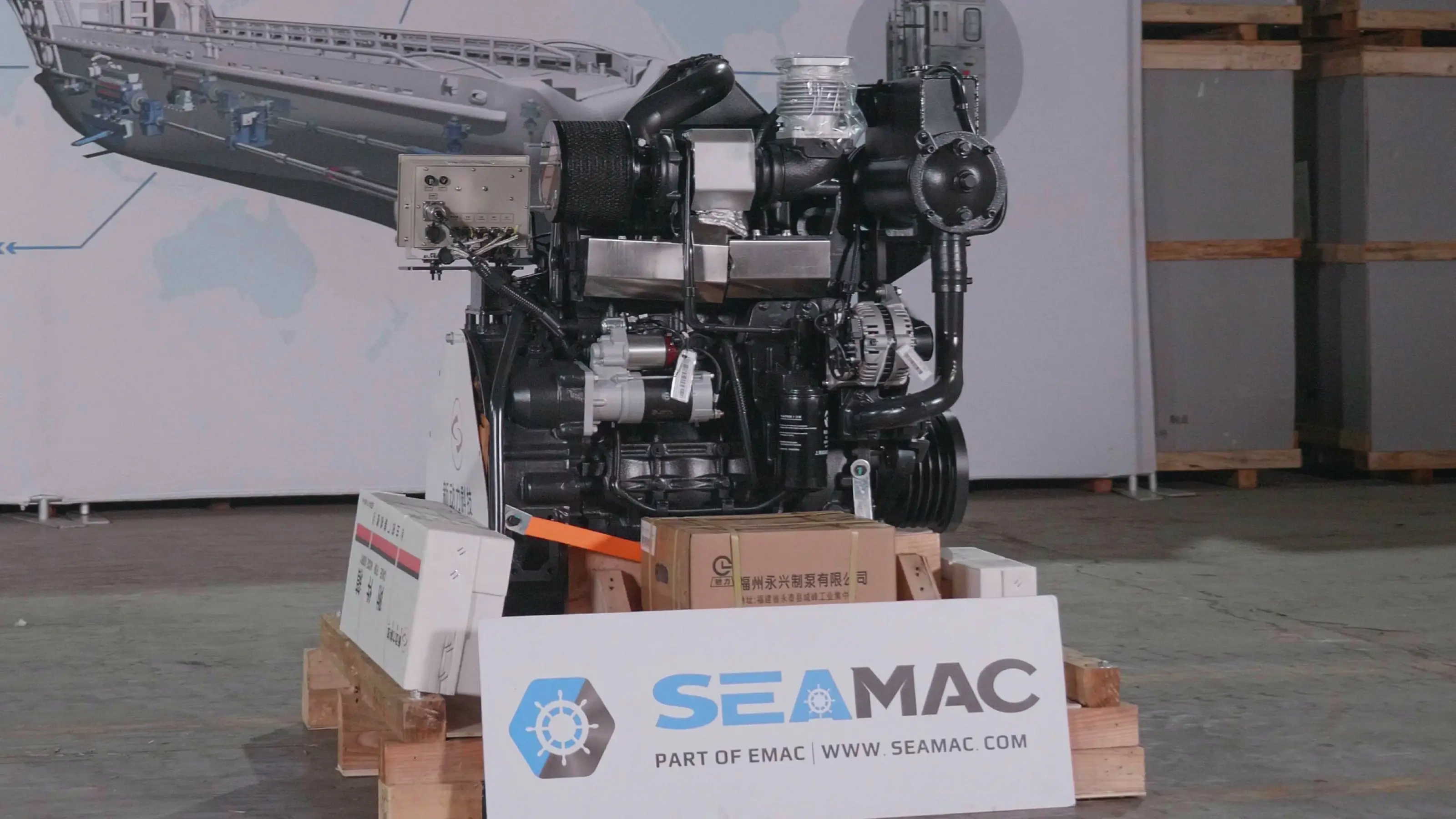SDEC SC4H100CA Marine Engine