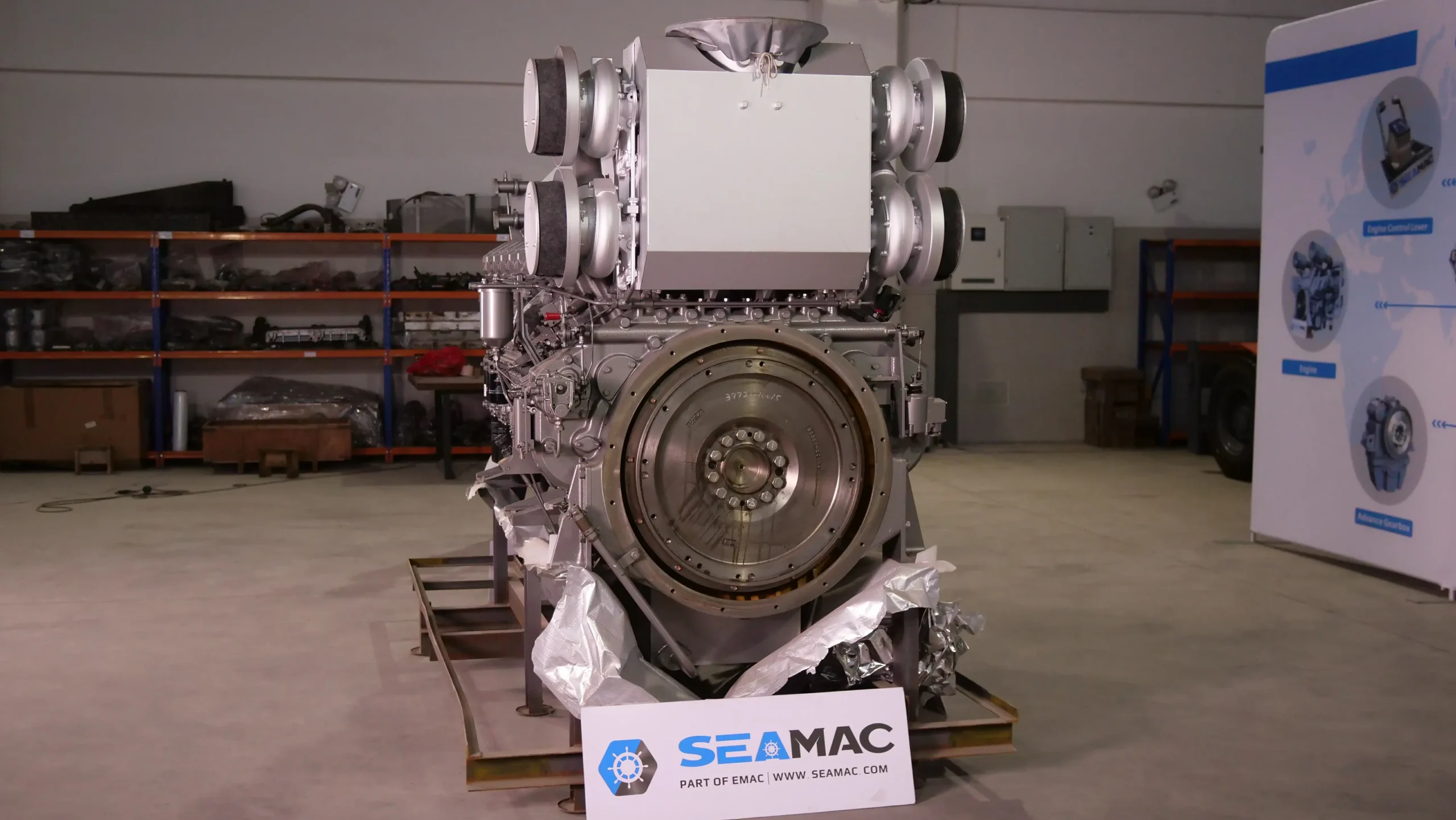 Mitsubishi S16R2-PTAW-C Marine Auxiliary Engine