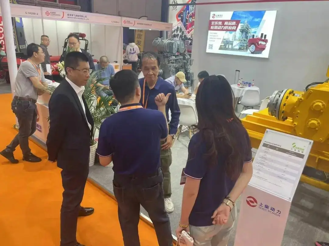 Shanghai Diesel Power Applied at the Yangtze River Delta International Emergency Expo-2